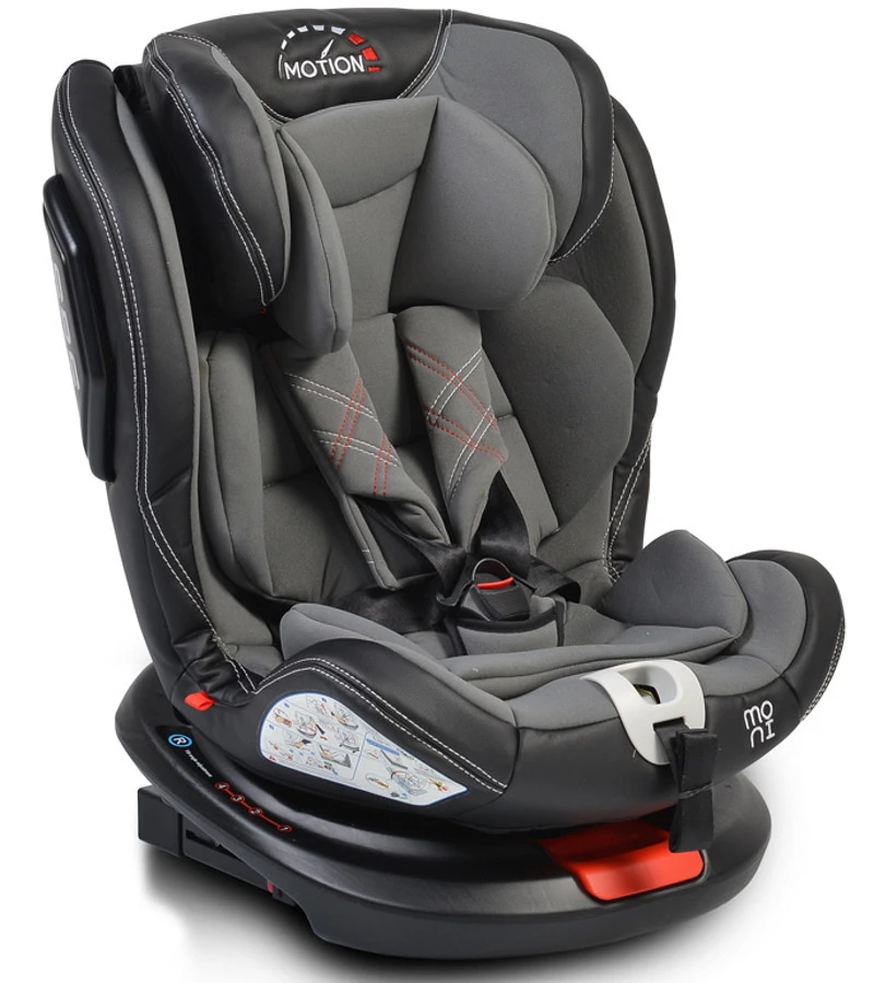 Cangaroo Motion Grey Isofix 360° Autostoel 0-36 Kg 107493 2 Cangaroo Motion Grey Isofix 360° Autostoel 0-36 Kg 107493 - Afbeelding 2