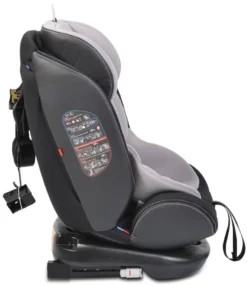 Cangaroo Pilot Light Grey Leather SPS Isofix 360° 0-36 Kg Autostoel Met Zonnekap -Babyproducten Winkel cangaroo pilot light grey leather sps isofix 360 0 36 kg autostoel met zonnekap 3 2