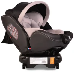 Cangaroo Pilot Light Grey Leather SPS Isofix 360° 0-36 Kg Autostoel Met Zonnekap -Babyproducten Winkel cangaroo pilot light grey leather sps isofix 360 0 36 kg autostoel met zonnekap 7