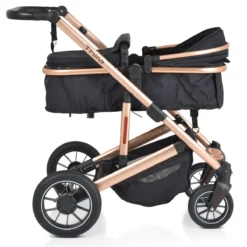 Cangaroo Thira Black 3-in-1 Combi Kinderwagen Incl. Autostoel -Babyproducten Winkel cangaroo thira black 3 in 1 combi kinderwagen 3
