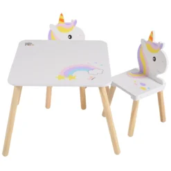 Cangaroo Unicorn Tafel Met Stoeltjes
