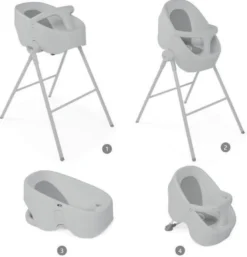 Chicco Bubble Nest Ocean Douche Zitje 79117.86 -Babyproducten Winkel chicco bubble nest cool grey douche zitje 79117.19 7 1