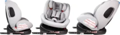 Ding Cruz Light Grey 360° Isofix Autostoel 0-36kg DI-101921 -Babyproducten Winkel di 101921 ding cruz light grey 360