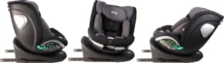 Ding Mace Black/Grey 360° I-Size Autostoel 0-36kg DI-111917 -Babyproducten Winkel di 111917 ding mace black grey 03
