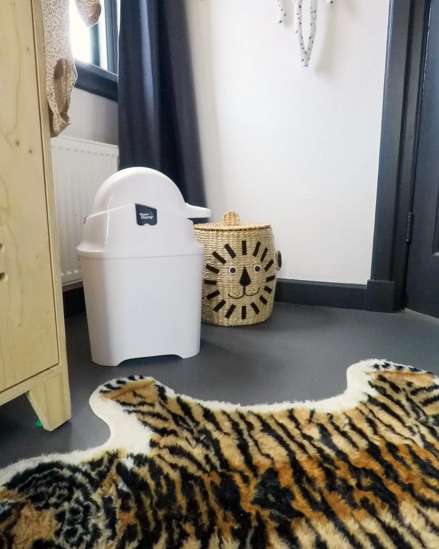 DiaperChamp ONE Black & White Luieremmer 2132 2 DiaperChamp ONE Black & White Luieremmer 2132 - Afbeelding 2