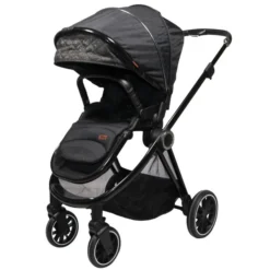 Ding Fenix Black/Black 3-in-1 Combi Kinderwagen Incl. Autostoel -Babyproducten Winkel ding fenix black kinderwagen3 1 1