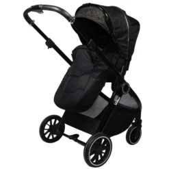 Ding Fenix Black/Black 3-in-1 Combi Kinderwagen Incl. Autostoel -Babyproducten Winkel ding fenix black kinderwagen7 1 1