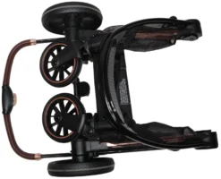 Ding Fenix Black/Rose Kinderwagen DI-191702 28 Ding Fenix Black/Rose Kinderwagen DI-191702 -Babyproducten Winkel ding fenix kinderwagen ingeklapt 1