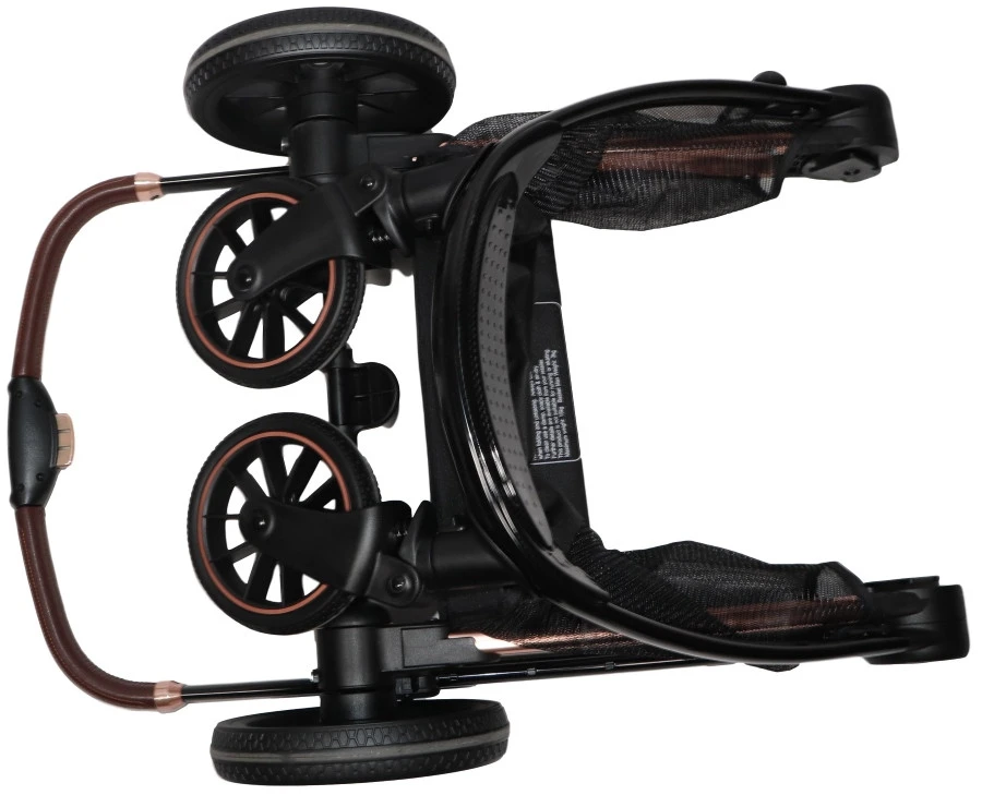 Ding Fenix Black/Rose Kinderwagen DI-191702 11 Ding Fenix Black/Rose Kinderwagen DI-191702 - Afbeelding 11