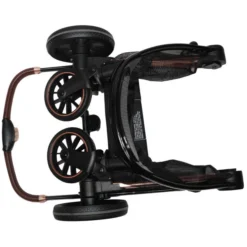 Ding Fenix Black/Black 3-in-1 Combi Kinderwagen Incl. Autostoel -Babyproducten Winkel ding fenix kinderwagen ingeklapt 5 1