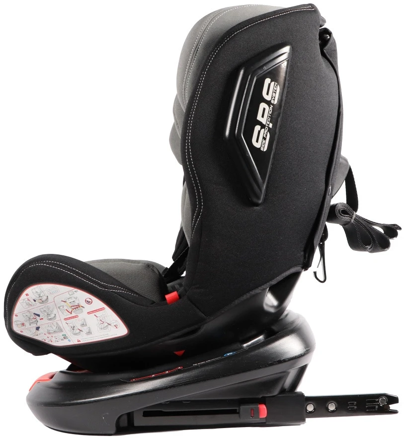 Ding Zeno 360° SPS Grijs Autostoel 0-36kg CS008 9 Ding Zeno 360° SPS Grijs Autostoel 0-36kg CS008 - Afbeelding 9