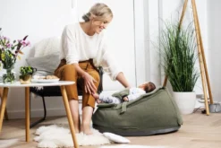 Doomoo Seat'n Swing Khaki Zitzak 05 -Babyproducten Winkel doomoo seat khaki zitzak 05 3