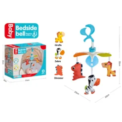 Eco Toys Blue Babymobiel Kinderwagen Speelgoed HC527701 -Babyproducten Winkel eco toys animals muziekmobiel 3