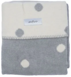 Zaffiro Ecru & Grijs Gestipt 75 X 100 Cm Wiegdeken 14970 -Babyproducten Winkel ecrugrijsstippendeken 5