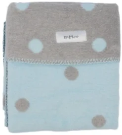 Zaffiro Grijs & Blauw Gestipt 100 X 150 Cm Ledikantdeken 15328 8 Zaffiro Grijs & Blauw Gestipt 100 X 150 Cm Ledikantdeken 15328 -Babyproducten Winkel grijslichtblauwstippendeken 4