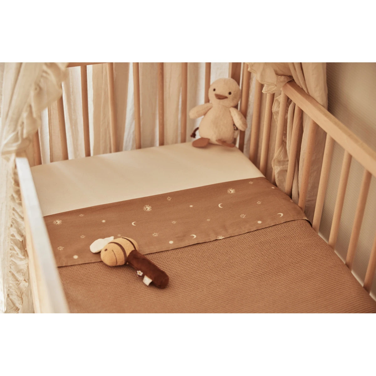 Jollein Basic Knit Biscuit 100 X 150 Cm Ledikantdeken 516-522-66072 - Afbeelding 7