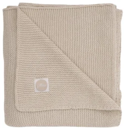 Jollein Basic Knit Nougat 100 X 150 Cm Ledikantdeken 516-522-65360