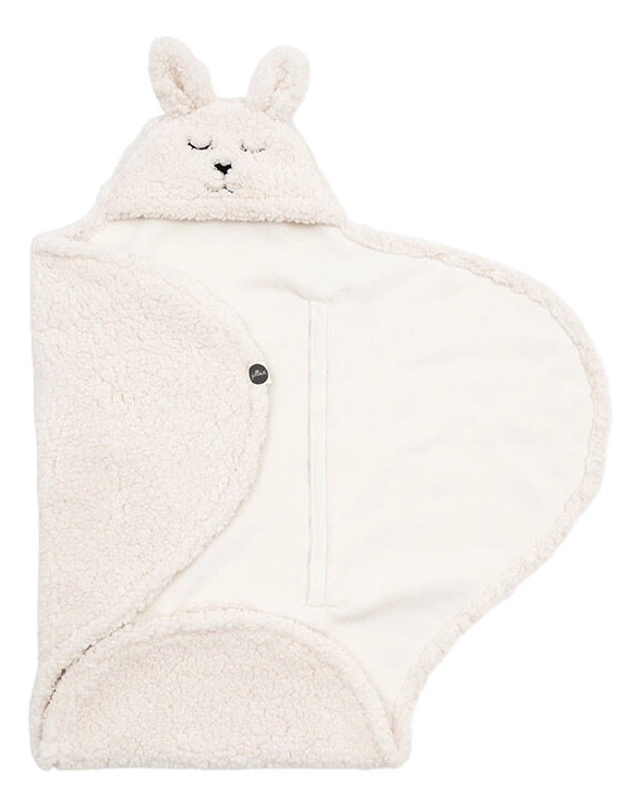 Jollein Bunny Off-White Wikkeldeken 032-566-65331 1 Jollein Bunny Off-White Wikkeldeken 032-566-65331