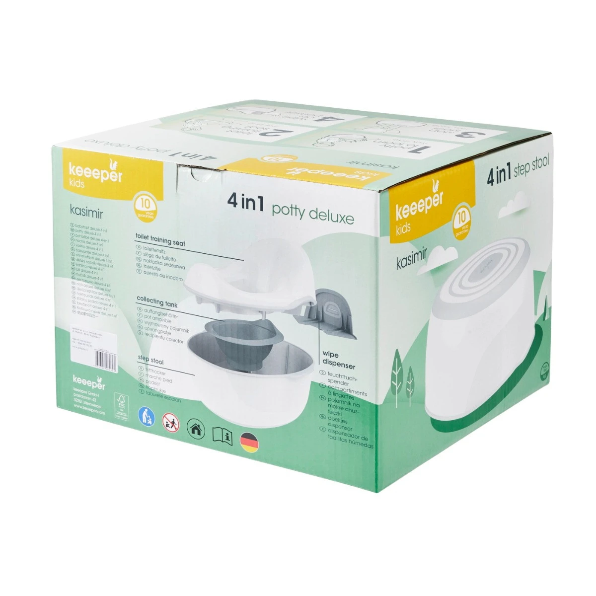 Keeeper Roze Kasimir Deluxe 4-in-1 Potje 18649 581 9 Keeeper Roze Kasimir Deluxe 4-in-1 Potje 18649 581 - Afbeelding 9