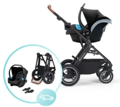 Kinderkraft B-Tour Deep Black 3-in-1 Combi Kinderwagen Incl. Autostoel KSBTOU00BLK3000 -Babyproducten Winkel kinderkraft b tour 3 in 1 deep black wandelwagen ksbtou00blk3000 13
