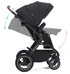 Kinderkraft B-Tour Deep Black 3-in-1 Combi Kinderwagen Incl. Autostoel KSBTOU00BLK3000 -Babyproducten Winkel kinderkraft b tour 3 in 1 deep black wandelwagen ksbtou00blk3000 9