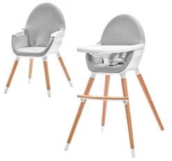 Kinderkraft Fini Grey 2-in-1 Kinderstoel KKKFINIGRY0000