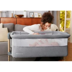 Kinderkraft Neste Air Grey-Wood Wieg Aan Bed KKLNEAIRGRY00W -Babyproducten Winkel kinderkraft neste air grey wood wieg aan bed kklneairgry00w 8 1