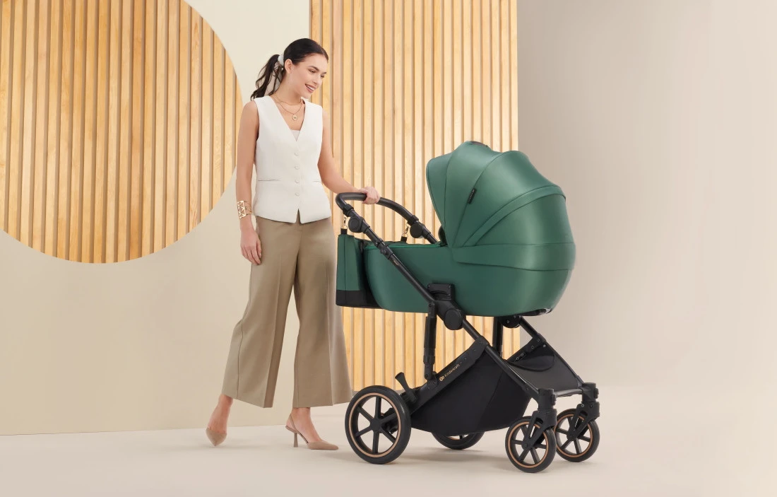 Kinderkraft Prime 2 Dark Green 3-in-1 Kinderwagen Incl. Autostoel KSPRIM02GRE3000 15 Kinderkraft Prime 2 Dark Green 3-in-1 Kinderwagen Incl. Autostoel KSPRIM02GRE3000 - Afbeelding 15