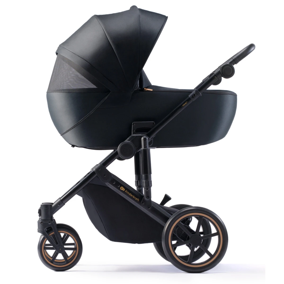 Kinderkraft Prime 2 Venezian Black 3-in-1 Kinderwagen Incl. Autostoel KSPRIM02BLK3000 2 Kinderkraft Prime 2 Venezian Black 3-in-1 Kinderwagen Incl. Autostoel KSPRIM02BLK3000 - Afbeelding 2