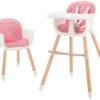 Kinderkraft Sienna Pink 2-in-1 Kinderstoel KKKSIENPNK0000