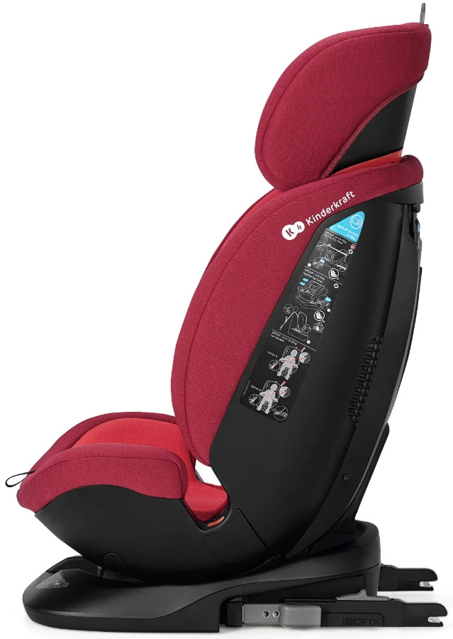 Kinderkraft Xpedition Red 360º 0-36 Kg Isofix Autostoel KCXPED00RED0000 5 Kinderkraft Xpedition Red 360º 0-36 Kg Isofix Autostoel KCXPED00RED0000 - Afbeelding 5