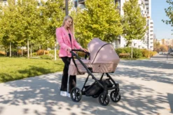 Kunert Ivento Black Deep Graphite 2-in-1 Kinderwagen IVE-09-BLACK -Babyproducten Winkel kunert ivento black smoky pink 2 in 1 kinderwagen ive 11 black