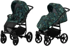 Kunert Mata Black Mocca 2-in-1 Combi Kinderwagen MATA-02-BLACK -Babyproducten Winkel kunert mata 2 in 1 combi kinderwagen mata 10 1