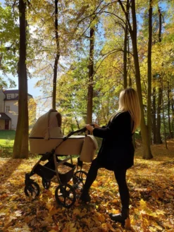 Kunert Mata Black Mocca 2-in-1 Combi Kinderwagen MATA-02-BLACK -Babyproducten Winkel kunert mata black mocca 2 in 1 combi kinderwagen mata 02 black 5