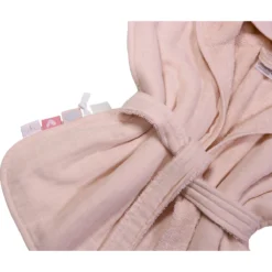 Label Label Blush Pink Badstof/Hydrofiel Badjas LLTT-934666 -Babyproducten Winkel lltt 934666 bath robe blush pink 03