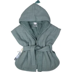 Label Label Silver Blue Badstof/Hydrofiel Badjas LLTT-934673