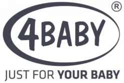 4Baby Roto-Fix Light Grey 360º 0-36 Kg Isofix Autostoel -Babyproducten Winkel logo 4baby 31