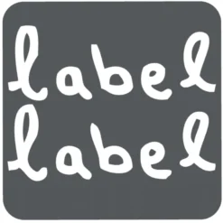 Label Label Blush Pink Badstof/Hydrofiel Badjas LLTT-934666 -Babyproducten Winkel logo label label 7 2 2
