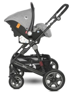 Lorelli Lora Cool Grey Elephants 3-in-1 Combi Kinderwagen Incl. Autostoel 1002128-2123D 17 Lorelli Lora Cool Grey Elephants 3-in-1 Combi Kinderwagen Incl. Autostoel 1002128-2123D -Babyproducten Winkel lorelli lora cool grey elephants 3 in 1 8