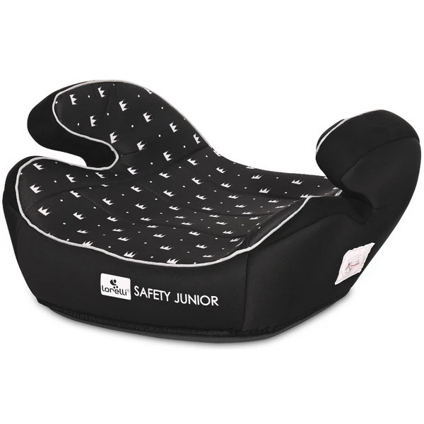 Lorelli Safety Junior Fix Black Crowns 15-36 Kg Isofix Booster 1007133-2105 1 Lorelli Safety Junior Fix Black Crowns 15-36 Kg Isofix Booster 1007133-2105