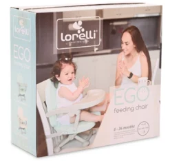 Lorelli Ego Grey Inklapbare Stoelverhoger 1010048-0002 -Babyproducten Winkel lorelli ego beige kinderstoel 1010048 0002 8