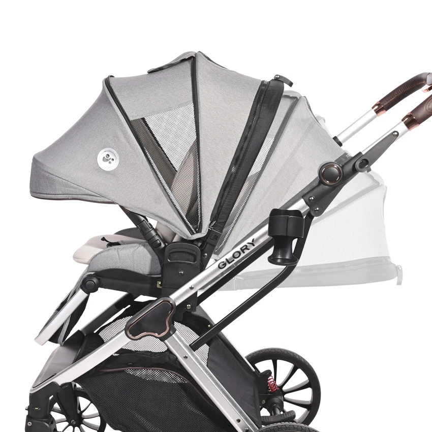 Lorelli Glory Black Diamonds 3-in-1 Combi Kinderwagen Incl. Autostoel 1002176-2304 15 Lorelli Glory Black Diamonds 3-in-1 Combi Kinderwagen Incl. Autostoel 1002176-2304 - Afbeelding 15