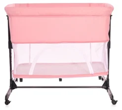Lorelli Milano Pink 2-in-1 Wieg Aan Bed 1008044-0001 -Babyproducten Winkel lorelli milano pink 2 in 1 wieg aan bed 1008044 0001 5