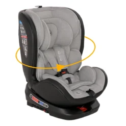 Lorelli Nebula Grey Leather 0-36kg Isofix 360° Autostoel 1007138-2353