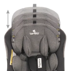 Lorelli Pegasus 360° Dark/Light Grey 0-36 Kg Isofix Autostoel 1007146-2104 -Babyproducten Winkel lorelli pegasus 0 36 kg isofix autostoel 2 3