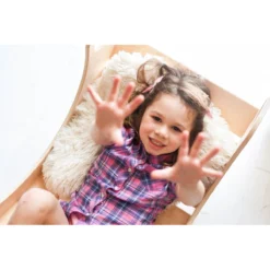 Luna Toys Naturel Houten Schommelstoel / Rocker LU-36899 -Babyproducten Winkel luna toys naturel houten schommelstoel rocker lu 36899 5