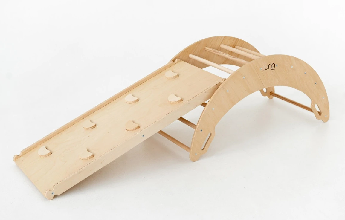 Luna Toys Colorful Multi Houten Klimboog LU-00568 7 Luna Toys Colorful Multi Houten Klimboog LU-00568 - Afbeelding 7