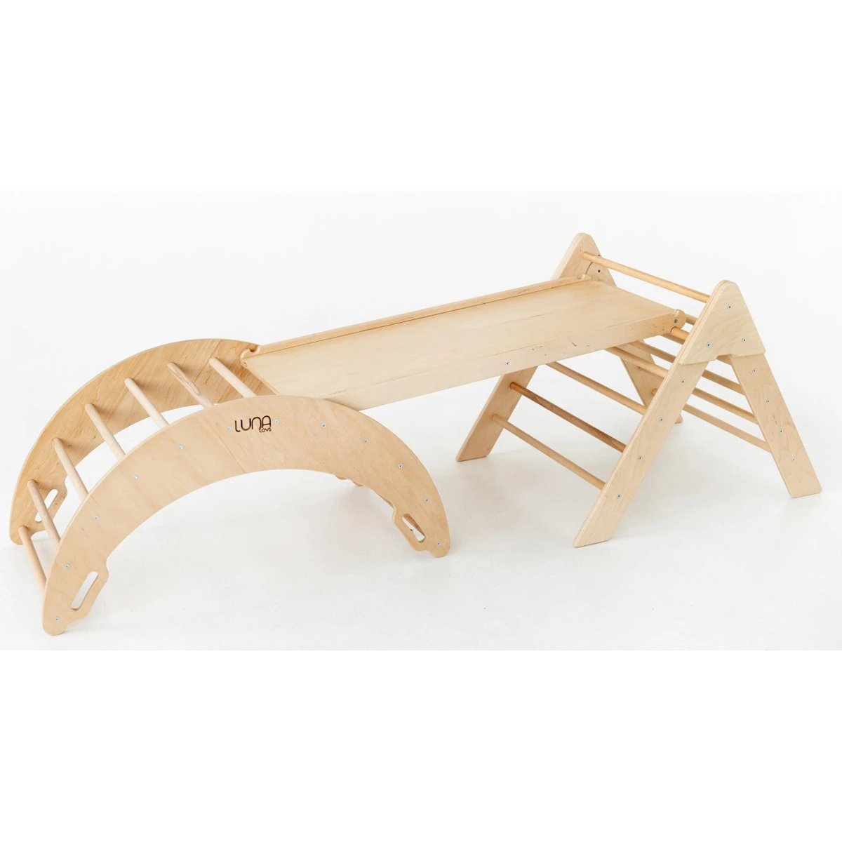 Luna Toys Colorful Multi Houten Klimboog LU-00568 5 Luna Toys Colorful Multi Houten Klimboog LU-00568 - Afbeelding 5