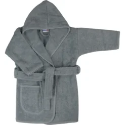 MamaLoes Badstof Licht Blauw 0-1jr Badjas ML010303