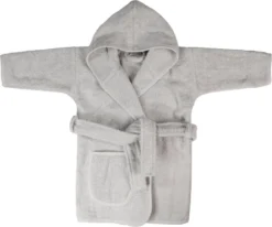 MamaLoes Badstof Light Grey 0-1jr Badjas ML5086 -Babyproducten Winkel mamaloes badstof light grey 0 1jr badjas ml5086 06